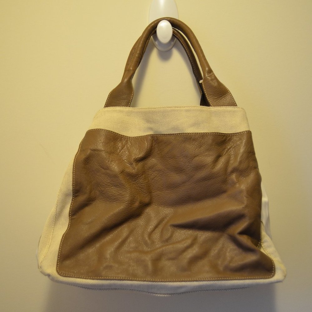 Hobo Purse Open Top Purse Bag Made In Italy - Picture 2 of 14